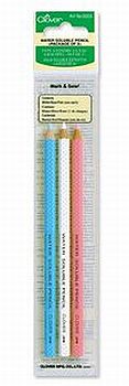 Clover Assorted Water Soluble Pencil - 051221523106 Quilting Notions