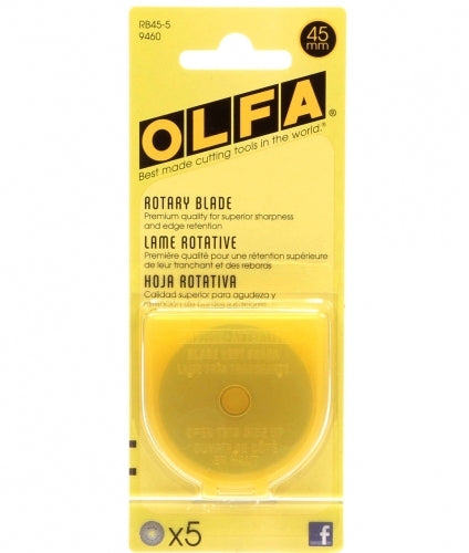 Olfa Rotary Blades 45mm X5
