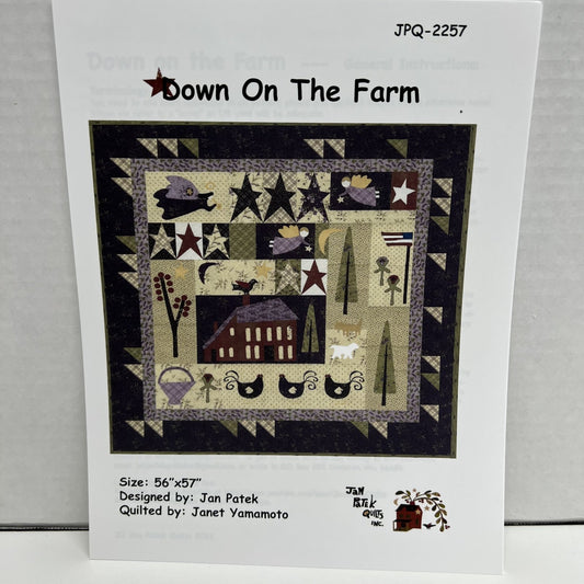 Jan Patek Down on the Farm Fabric Kit with Pattern