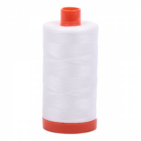 Aurifil Cotton Thread 50wt 1422yds Natural White 2021