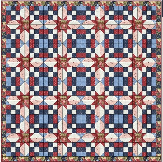 Sunflower Lane Secret Sawtooth Pattern